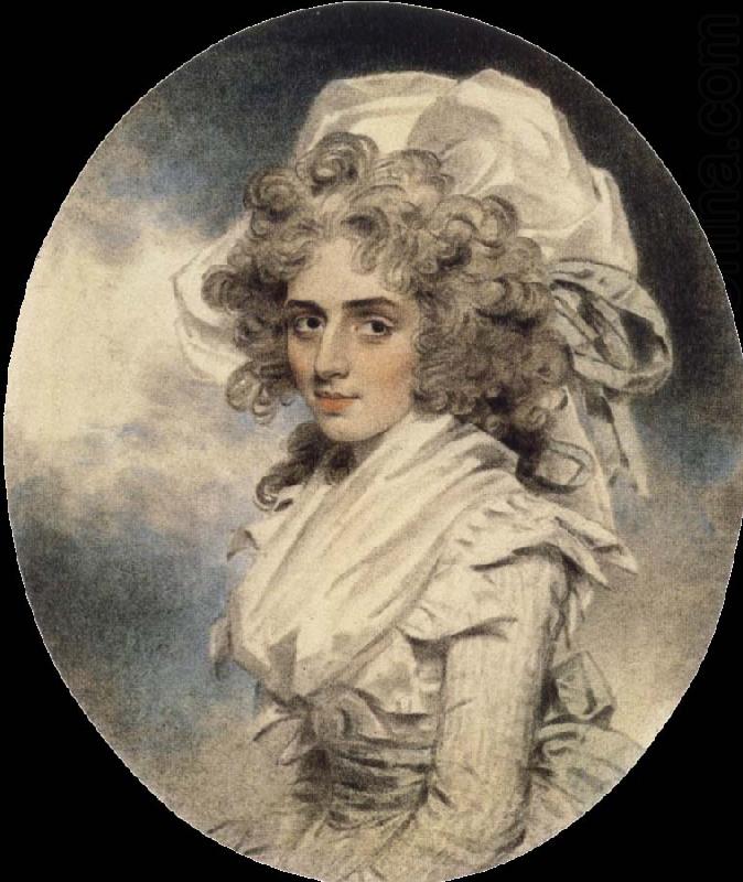 Portrait of Mrs.Siddons, John Downman